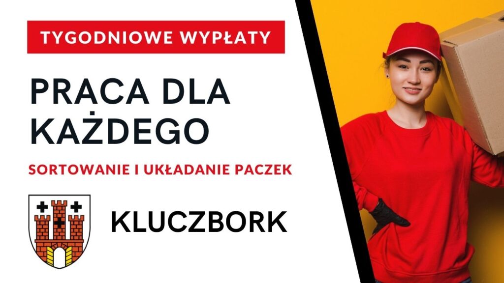 Praca Kluczbork sortowanie paczek