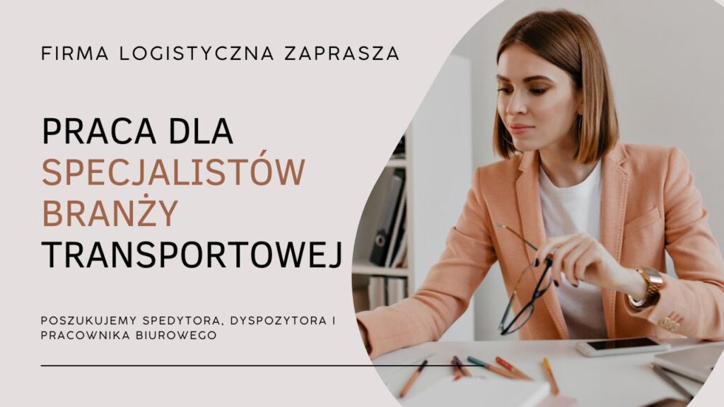 praca w transporcie, okolice Warszawy